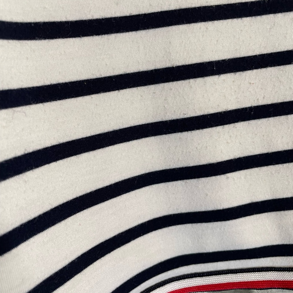 Tommy Hilfiger Womens Size Calling Sleeve Knit Top Striped Nautical Vibes 3362 - Picture 5 of 9